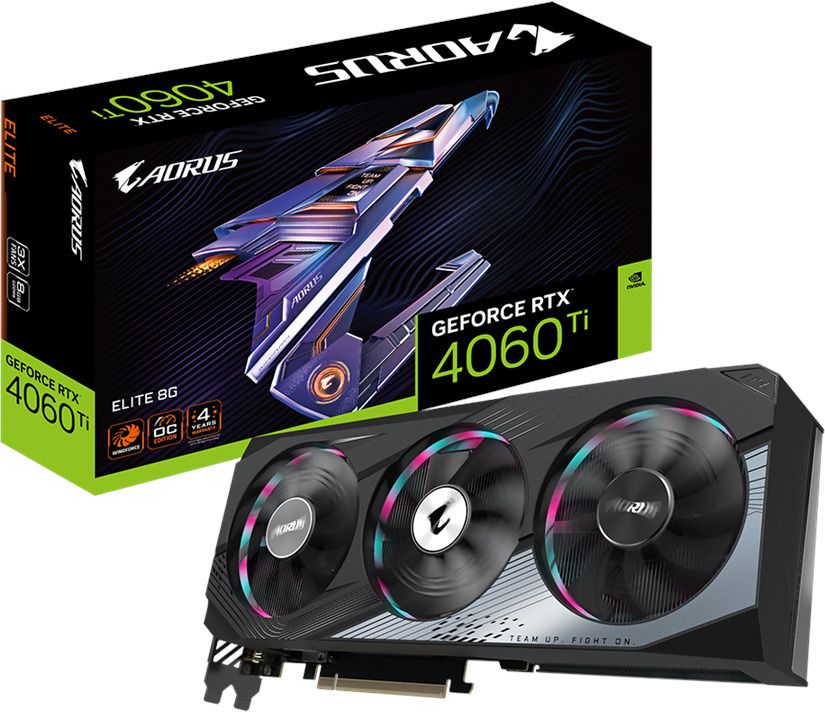 Gigabyte GeForce RTX 4060Ti Aorus Elite 8G